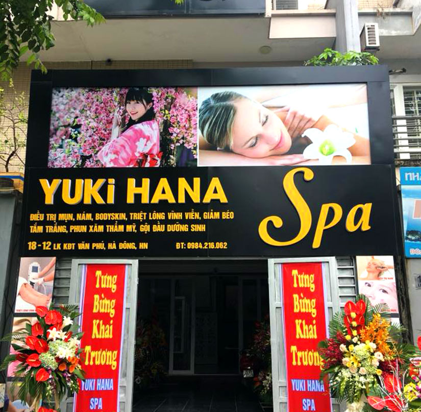 Mẫu bảng hiệu spa gội đầu dưỡng sinh